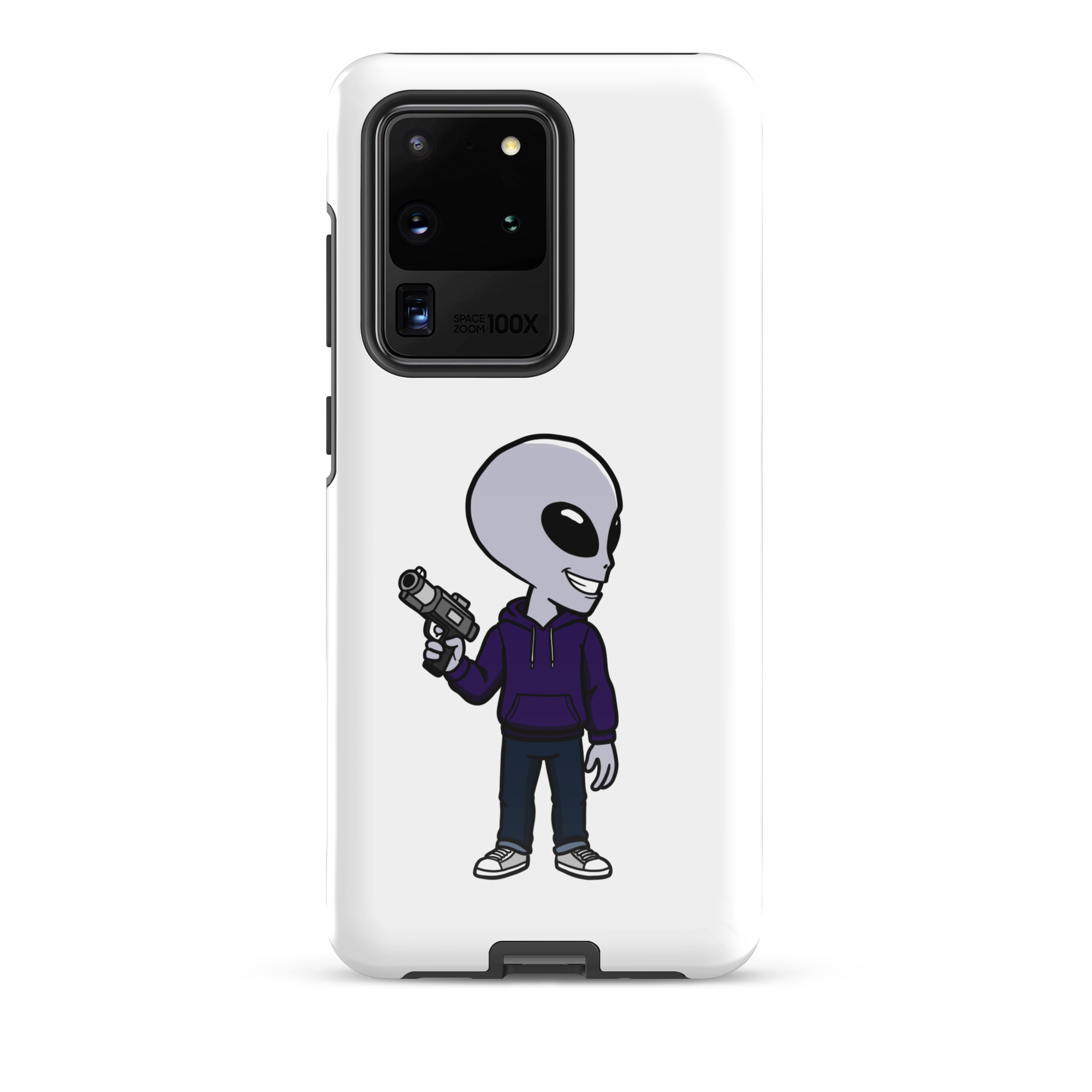 Late Night with Adonis Paul Tough case for Samsung® - Meep With Laser