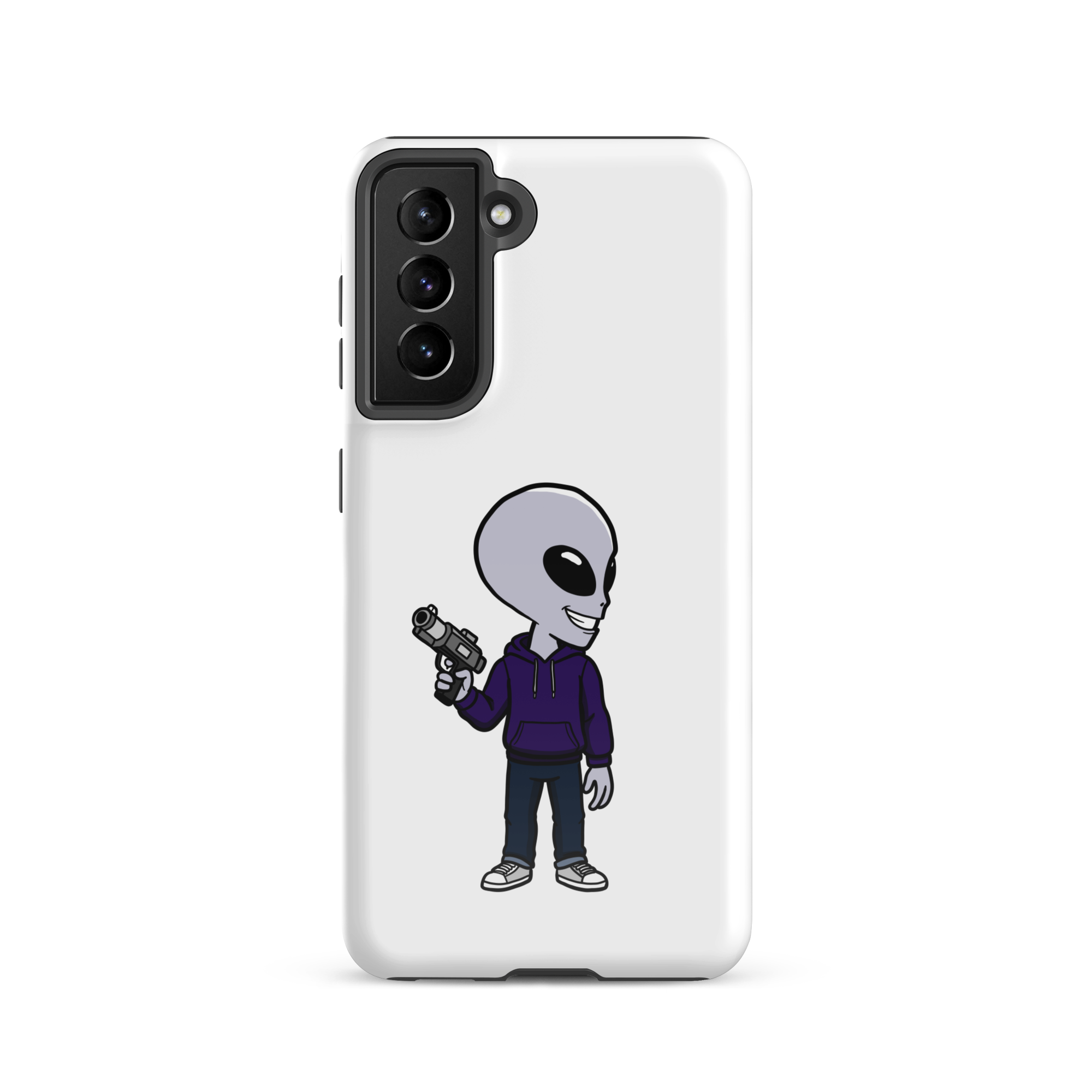 Late Night with Adonis Paul Tough case for Samsung® - Meep With Laser