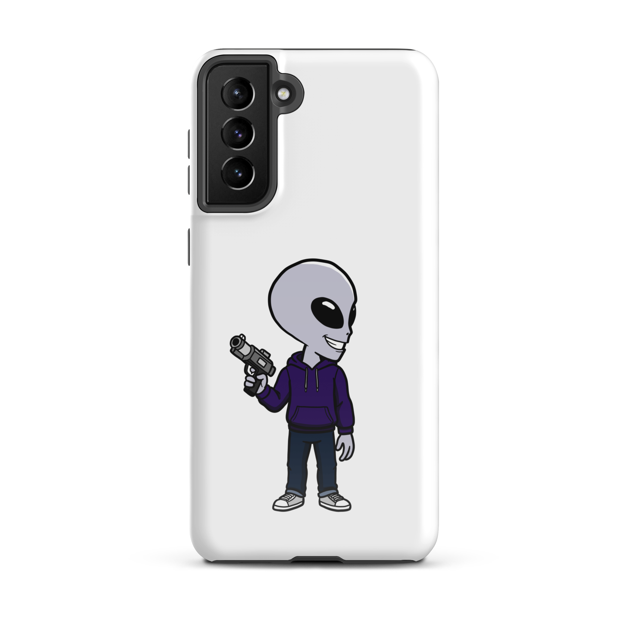 Late Night with Adonis Paul Tough case for Samsung® - Meep With Laser