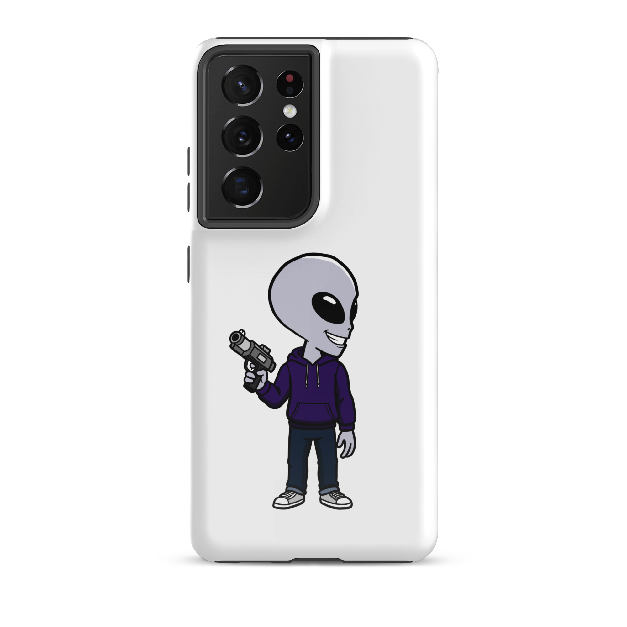 Late Night with Adonis Paul Tough case for Samsung® - Meep With Laser