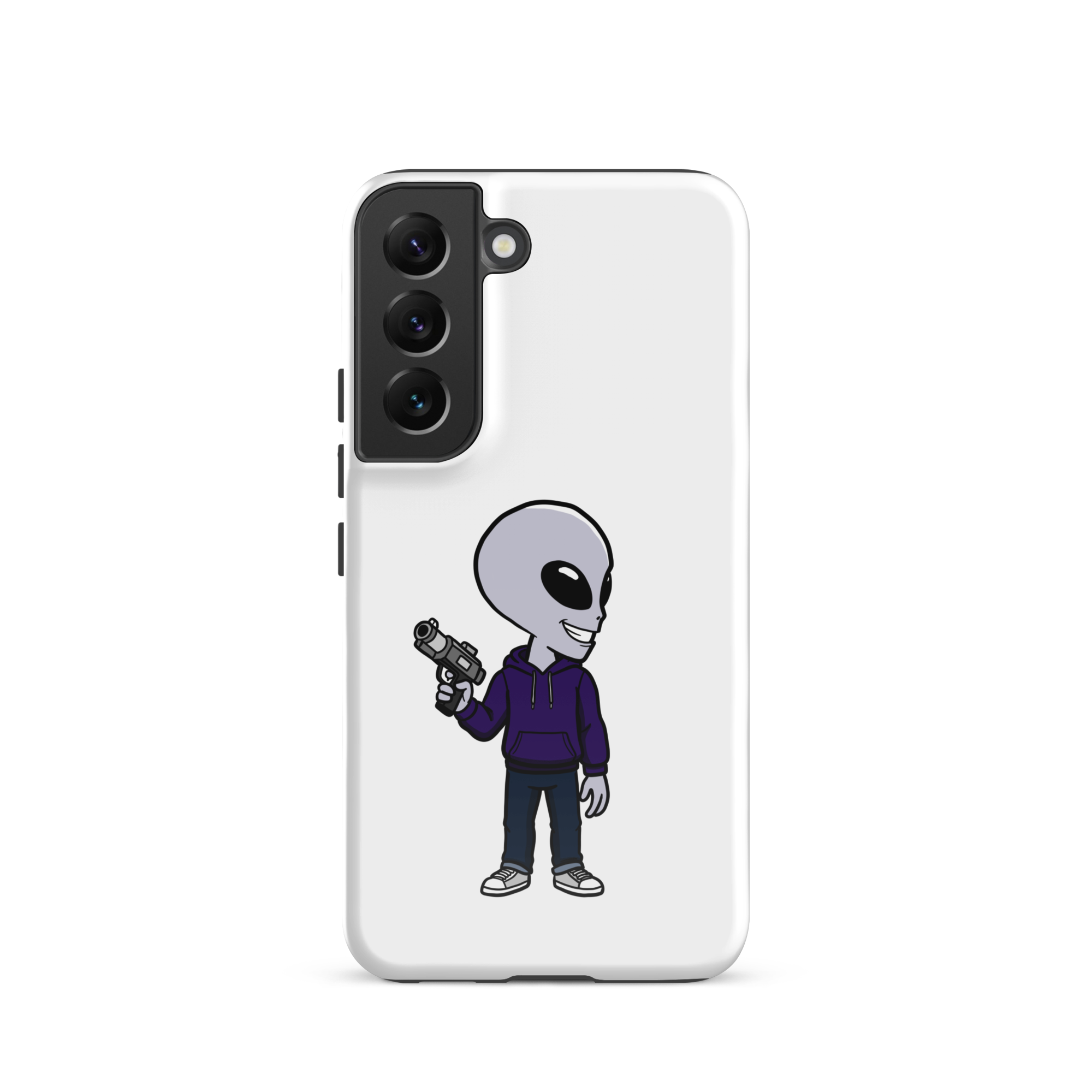 Late Night with Adonis Paul Tough case for Samsung® - Meep With Laser