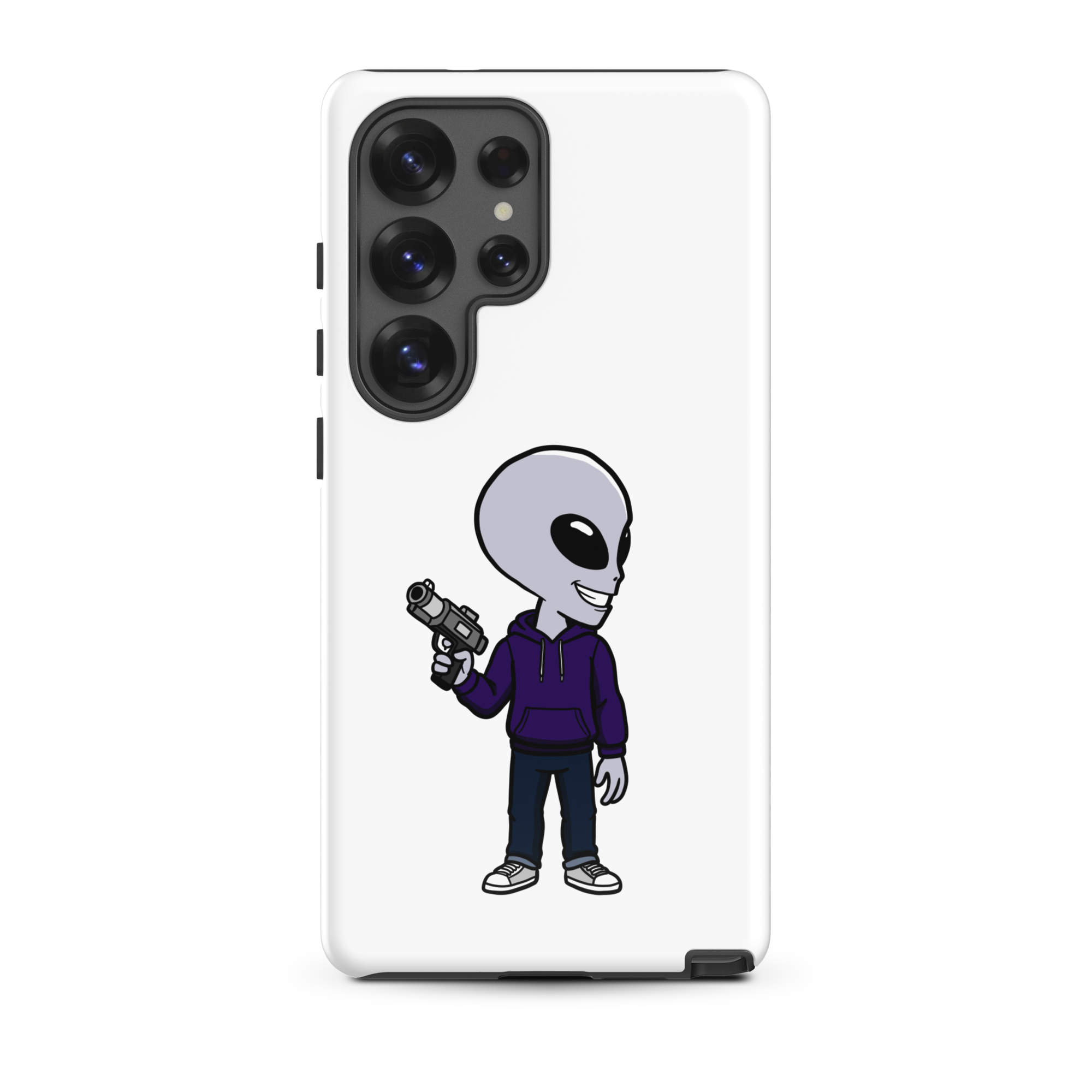 Late Night with Adonis Paul Tough case for Samsung® - Meep With Laser