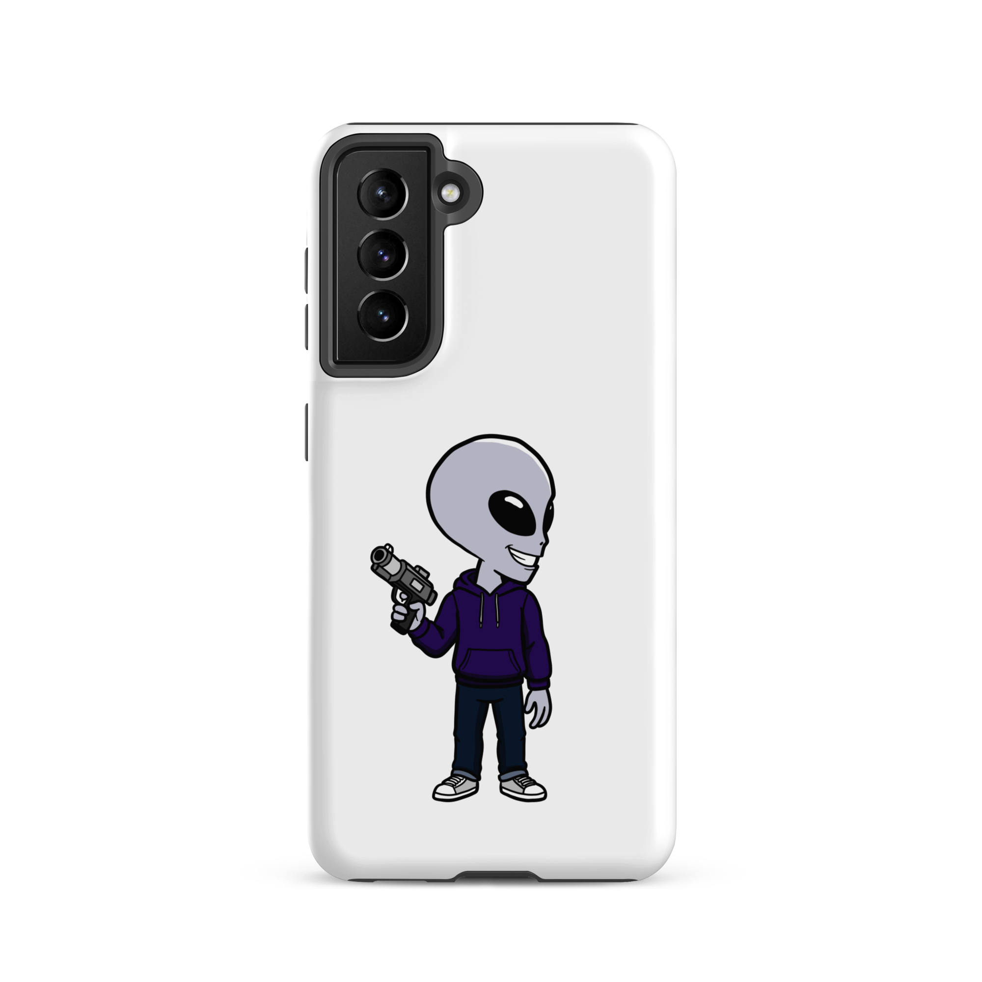 Late Night with Adonis Paul Tough case for Samsung® - Meep With Laser