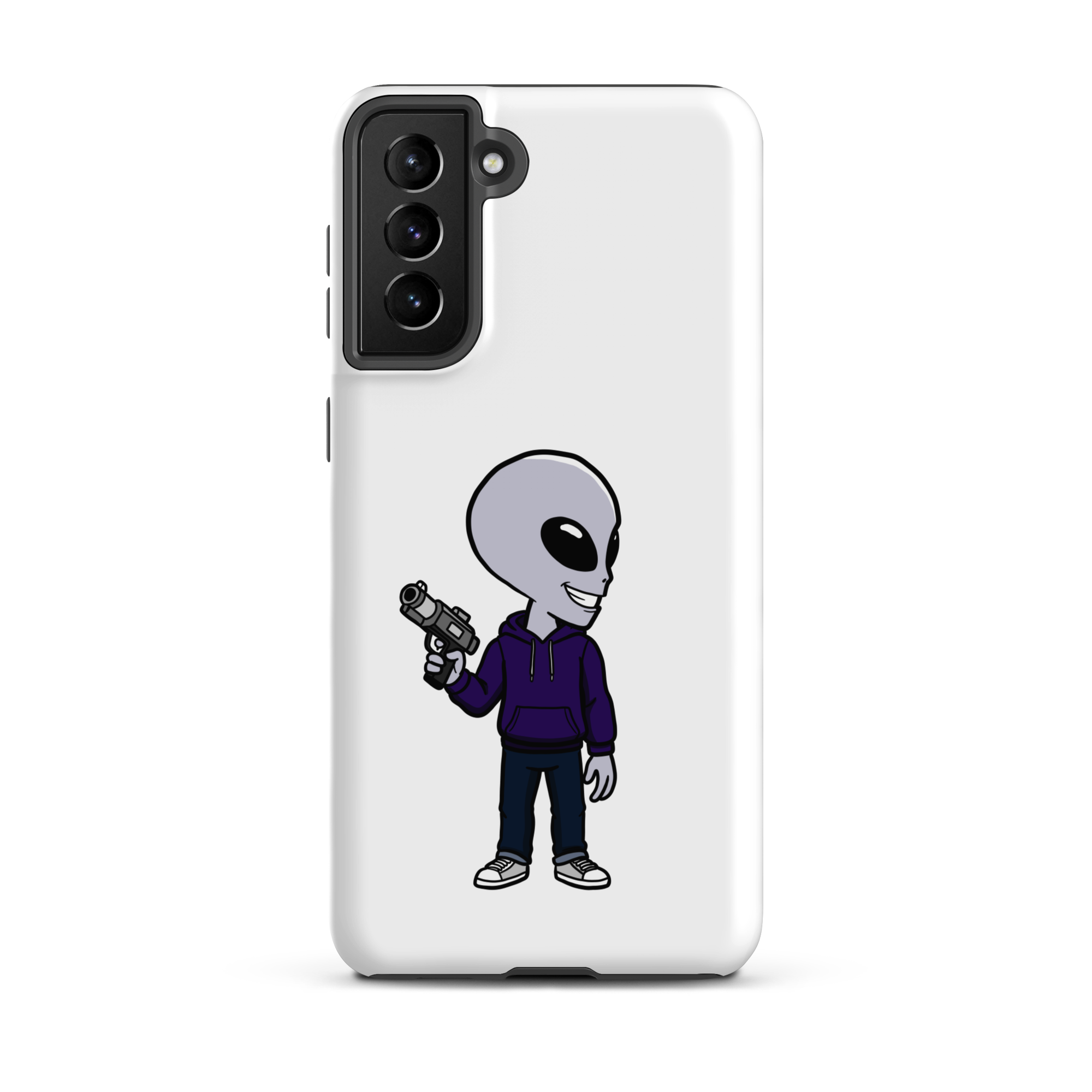 Late Night with Adonis Paul Tough case for Samsung® - Meep With Laser