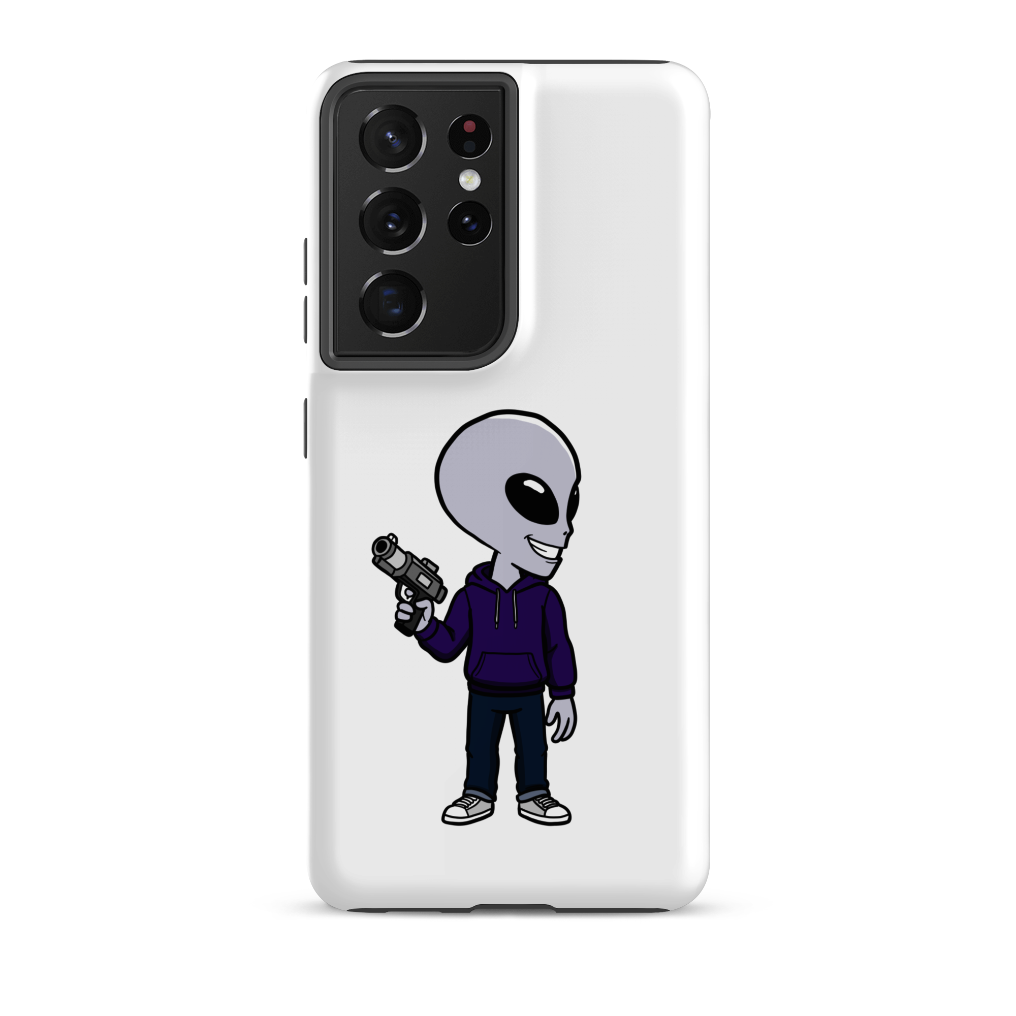 Late Night with Adonis Paul Tough case for Samsung® - Meep With Laser