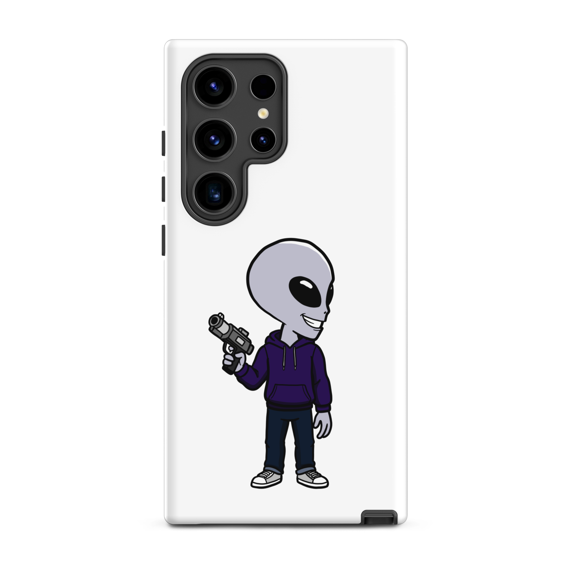 Late Night with Adonis Paul Tough case for Samsung® - Meep With Laser